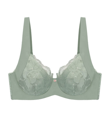 Triumph Lily Florale Moulded Bra - Belle Lingerie