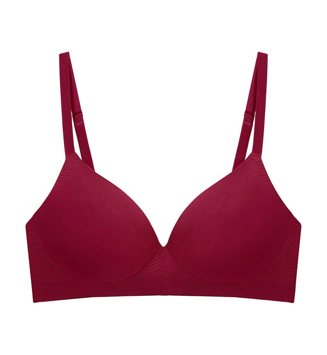 Smooth Sensation Magic Wire Padded Bra in Rumba Red