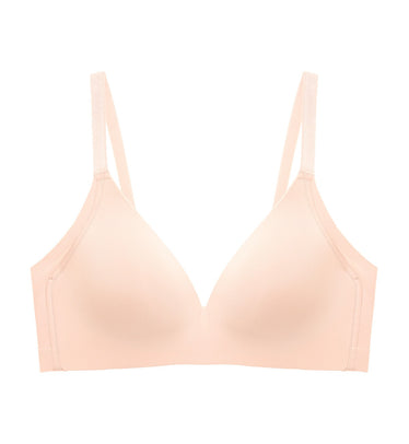 Triumph Fit Smart Padded Wire-free Bra - Light Brown - Curvy