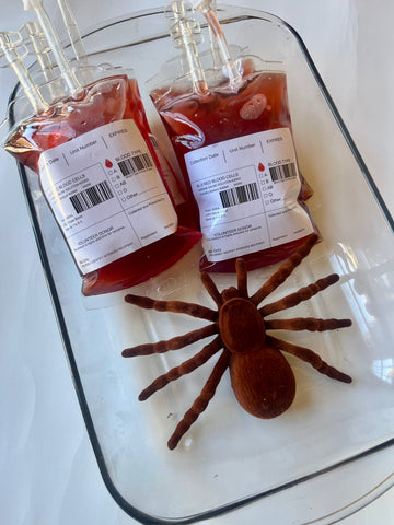 Blood Bag cocktails