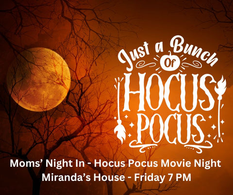 Hocus Pocus movie night invitation