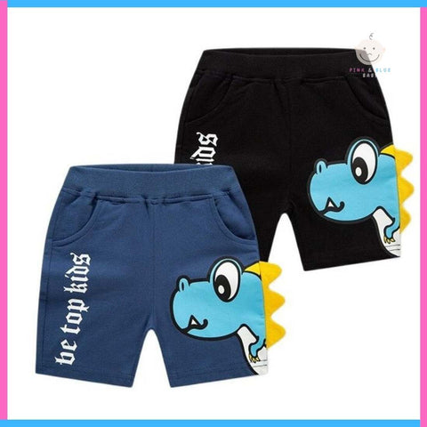 short pants for kids, unisex short pants, new short pants for kids, dino pants for kids