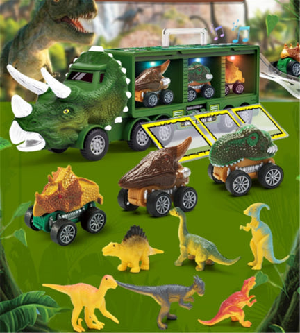 truck with dinosaur shape