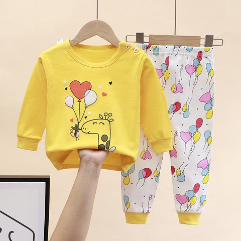 Pajama for kids Giraffe & Balloons