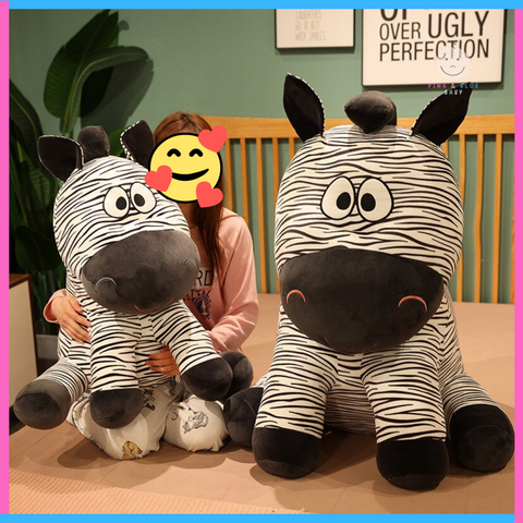 Zebra plush toy, giant zebra plush toy