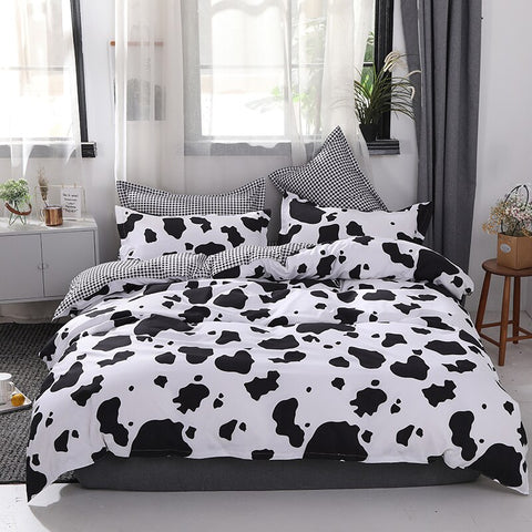 Dalmatian spotted bed set for kids