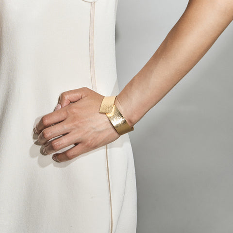 NAGAE PLUS | TIN BREATH Bracelet 20mm　gold