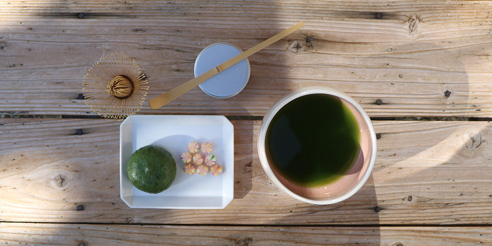 Matcha and sweets