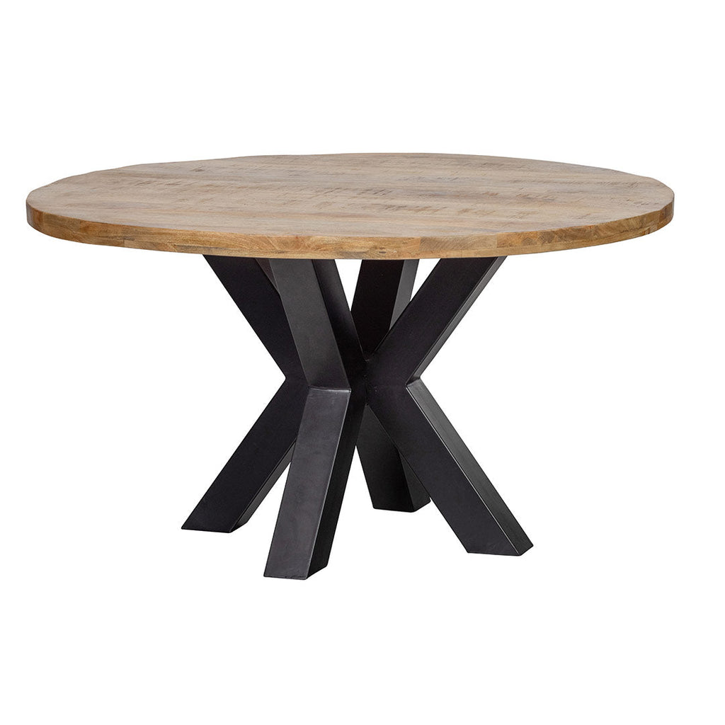 winter fluweel Maryanne Jones Ronde Eettafel van Mangohout | Madison | 160 cm