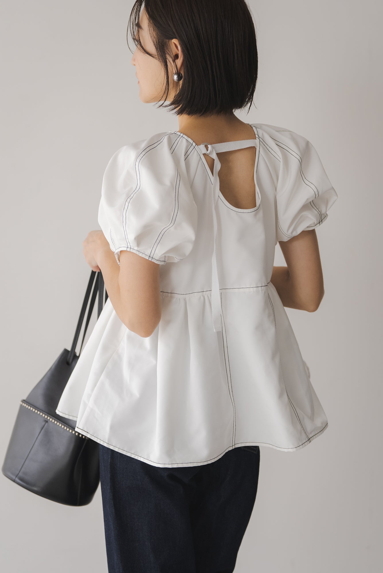 DOUBLE STITCH BLOUSE