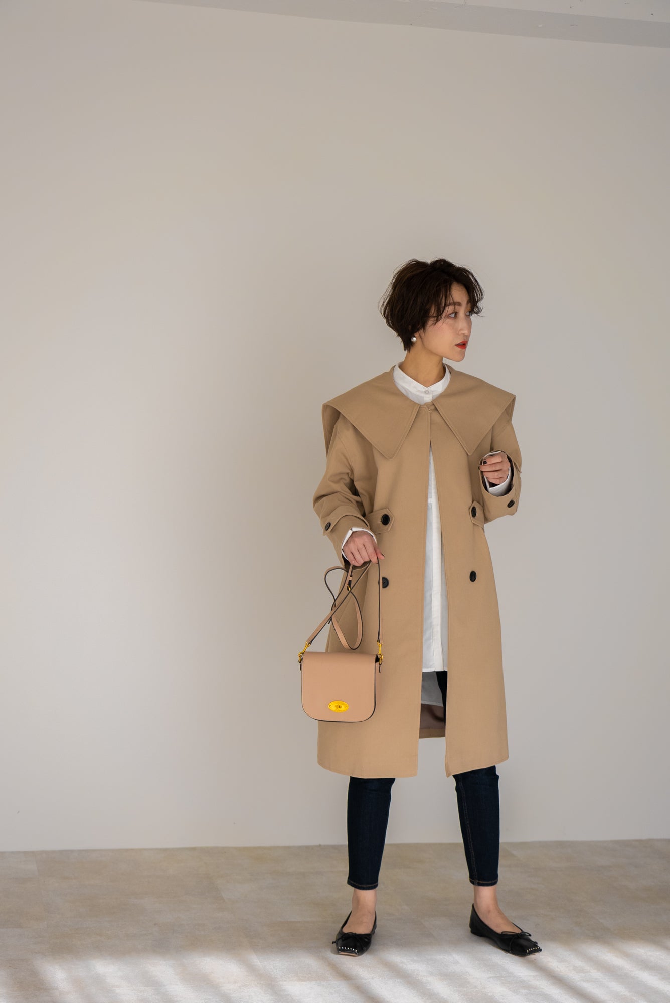 ビッグカラー ツイルコート｜BIG COLLAR TWILL COAT – regleam