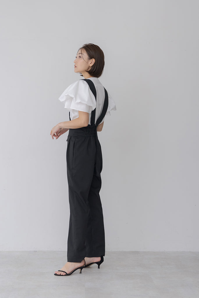 単品購入可 regleam テーパードサロペットパンツ｜TAPERED OVERALLS