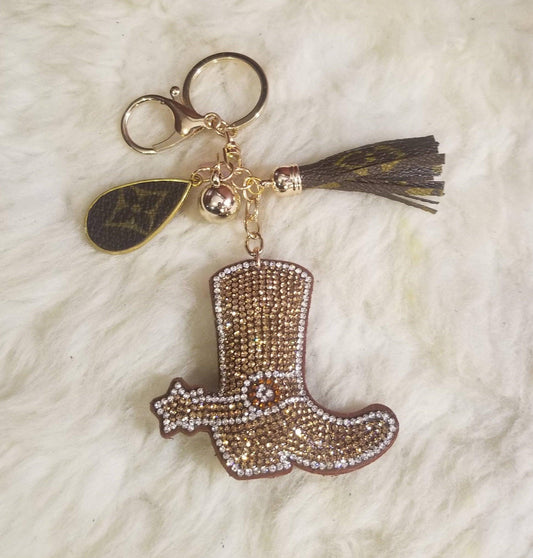 Upcycled LV Cowboy Hat Handbag Charm / Keychain – Sorelle Gifts