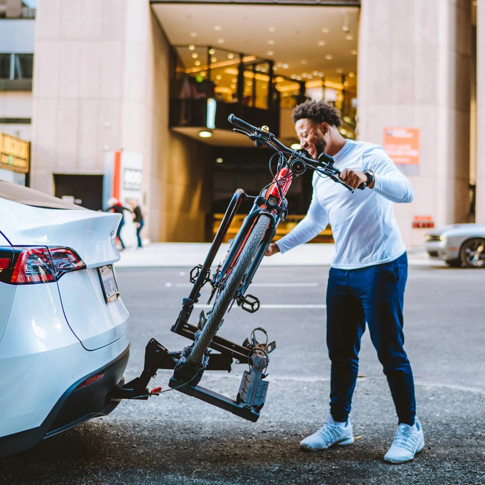 Destination E, Bike Rack with Ramp for Electric Bikes