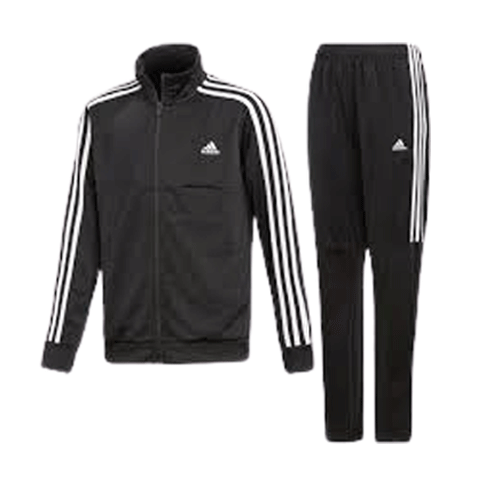 black adidas infant tracksuit