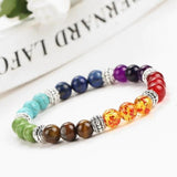 chakra bracelet for women - 7 chakra stone bracelet