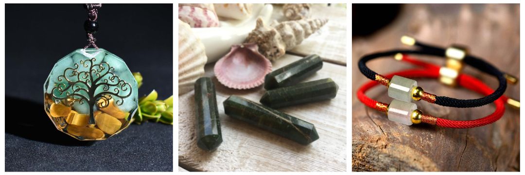 crystals for love - green aventurine