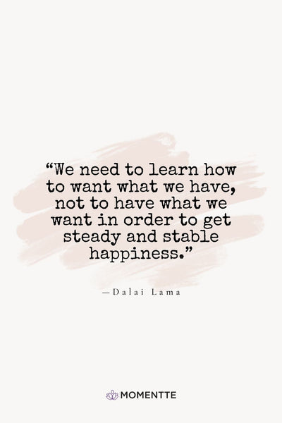 daily gratitude quote - dalai lama