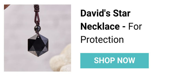 David's Star Necklace For Protection