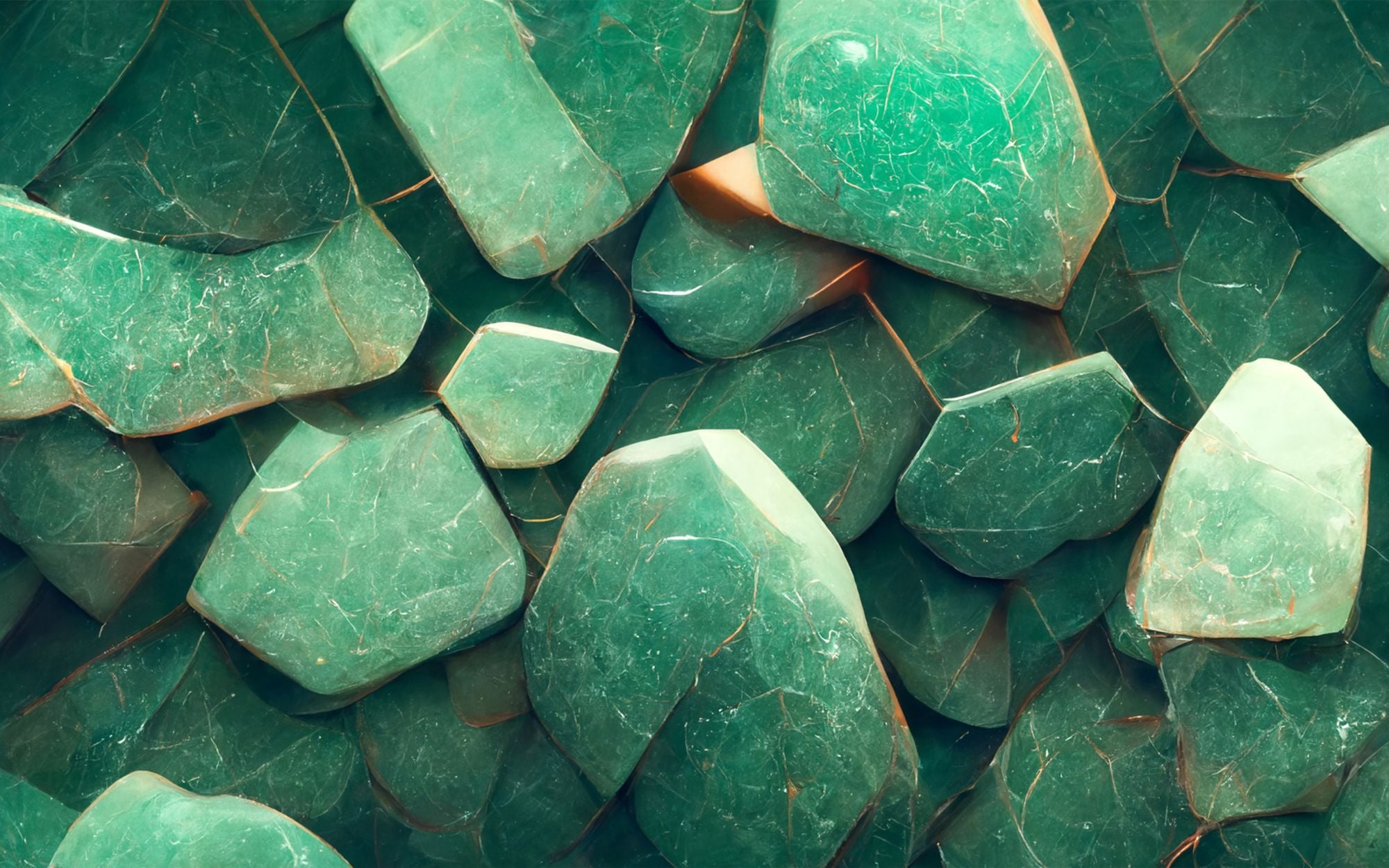 Green Aventurine Crystal Combinations