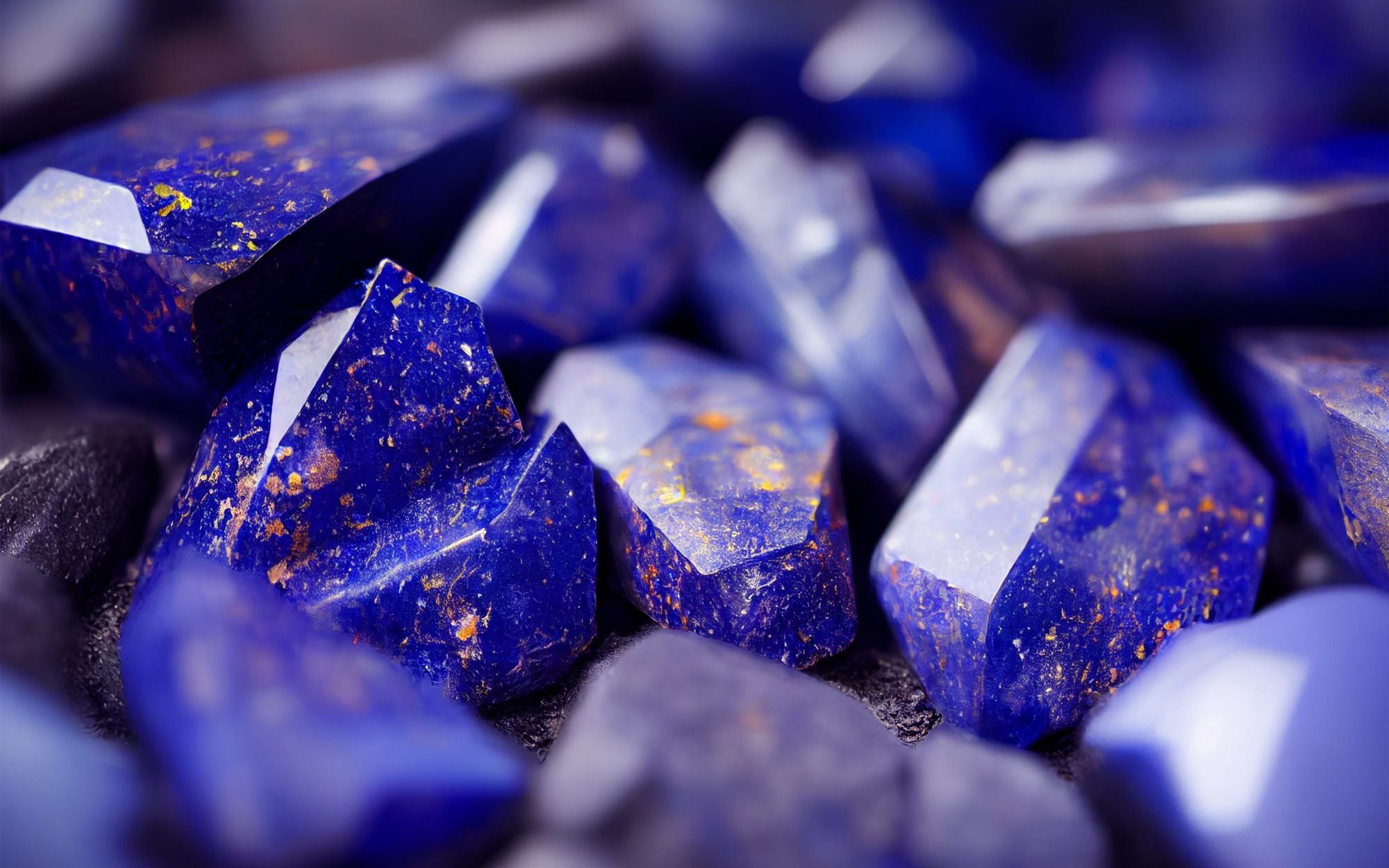 Lapis Lazuli Crystal Combinations