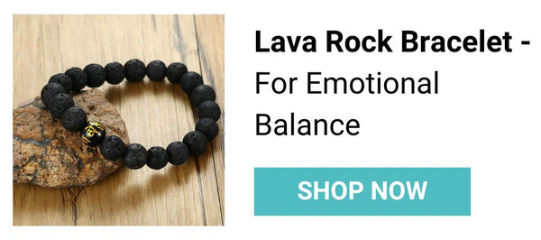 Black Lava Stone Corded Magnetic Beaded Bracelet – Sedona Crystal Vortex