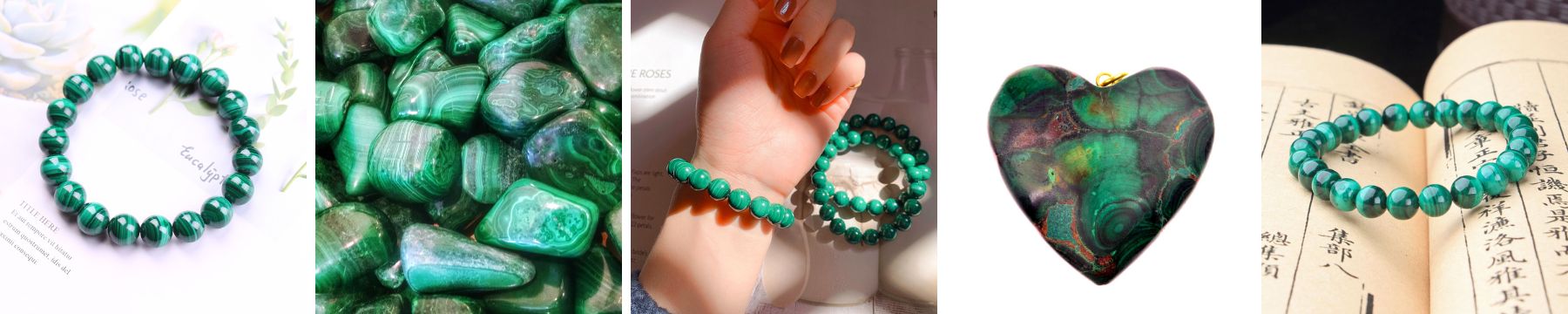 crystals for happiness - malachite