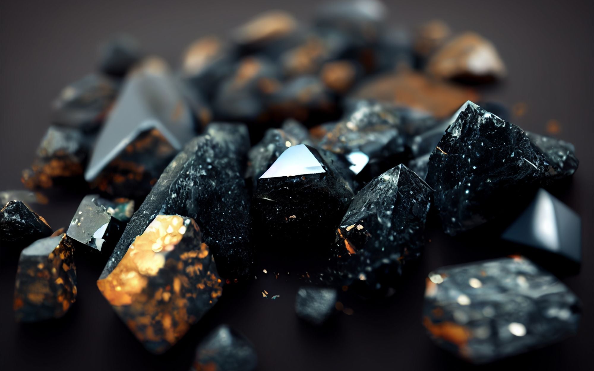 Obsidian Crystal Combinations