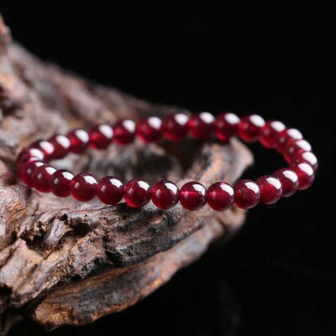 Red Garnet Bracelet - Best Feng Shui Bracelet for Fame and Reputation