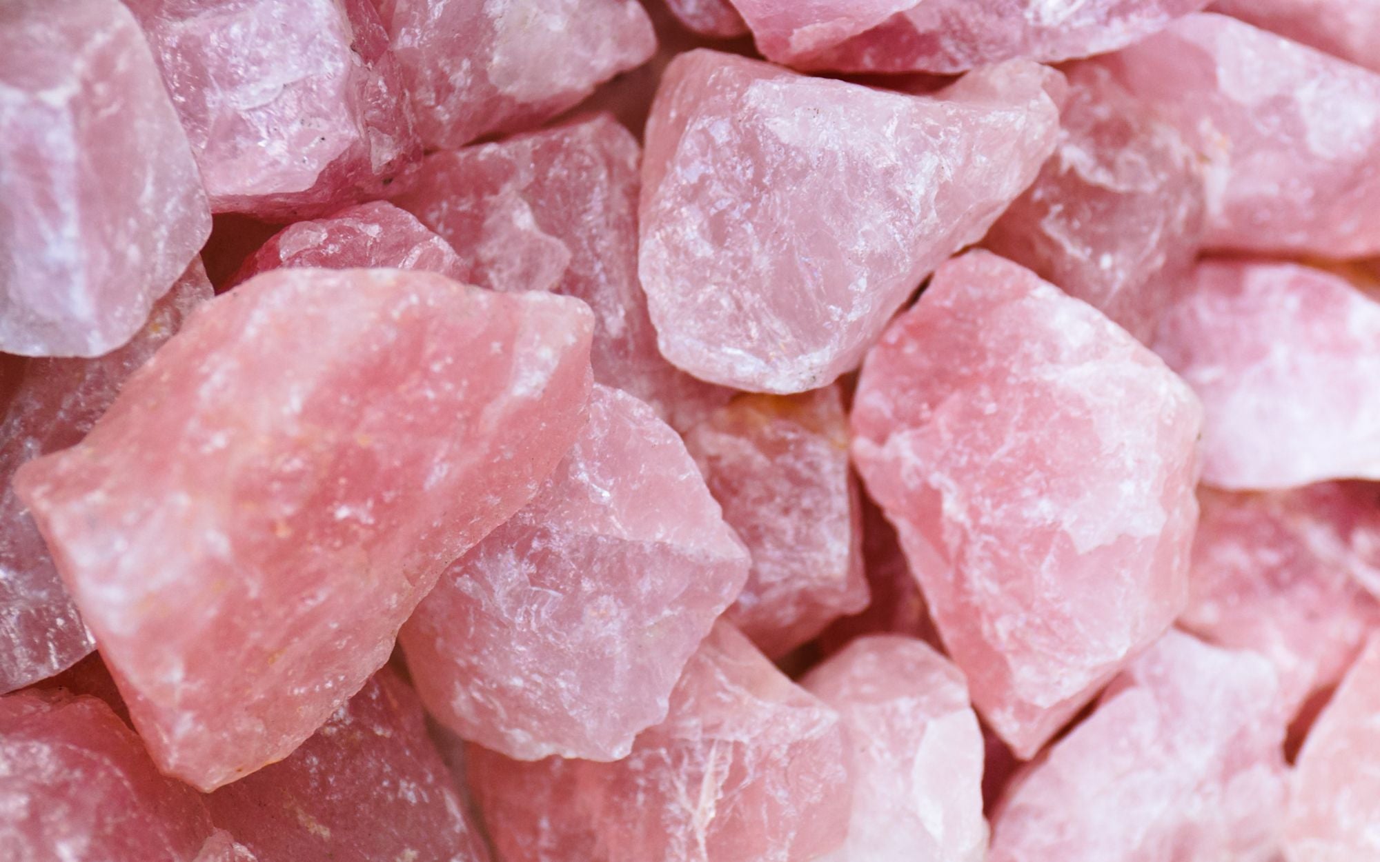 Rose Quartz Crystal Combinations