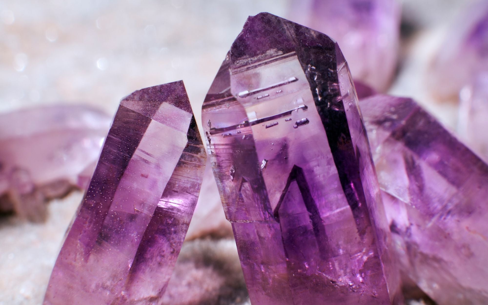 Amethyst Crystal Combinations