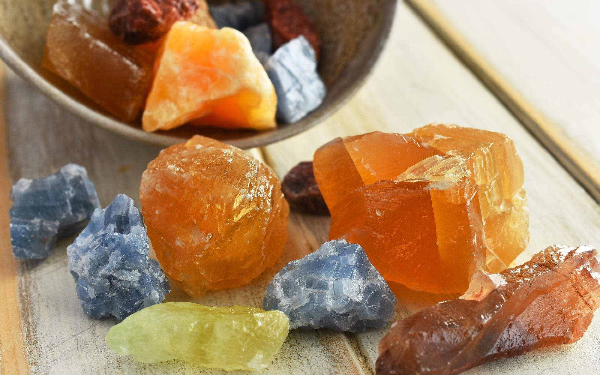 calcite colors meaning