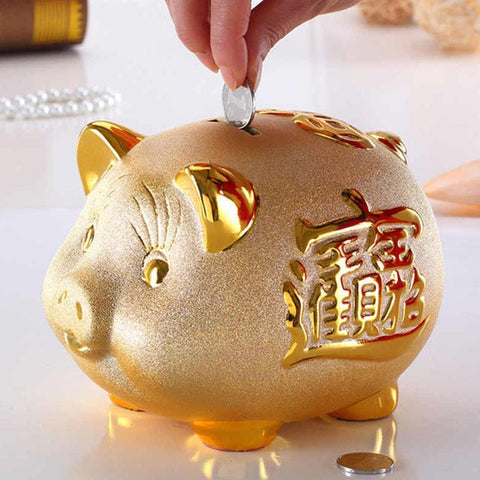 Chinesisches Sparschwein - Feng Shui Geschenk für Reichtum