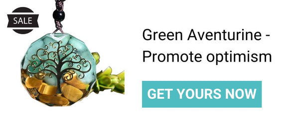 Green Aventurine Necklace - Reversed Hermit