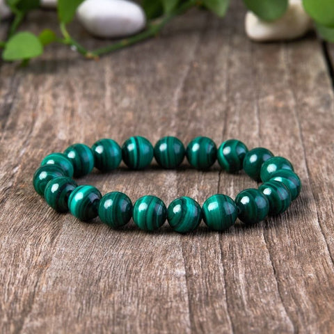 malachite bracelet - crystal bracelet