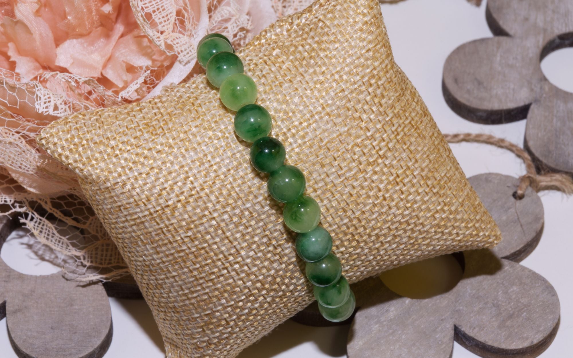 moss agate bracelet