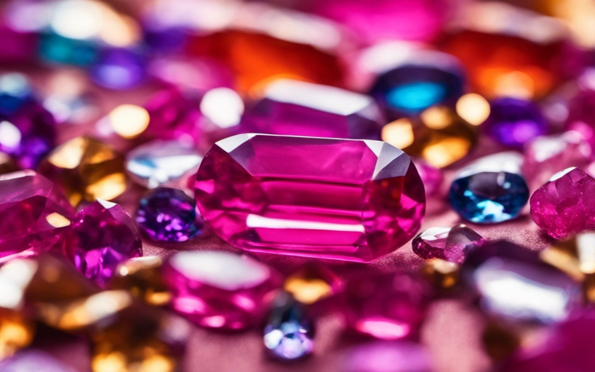 colores de cristal y sus significados - cristales rosas