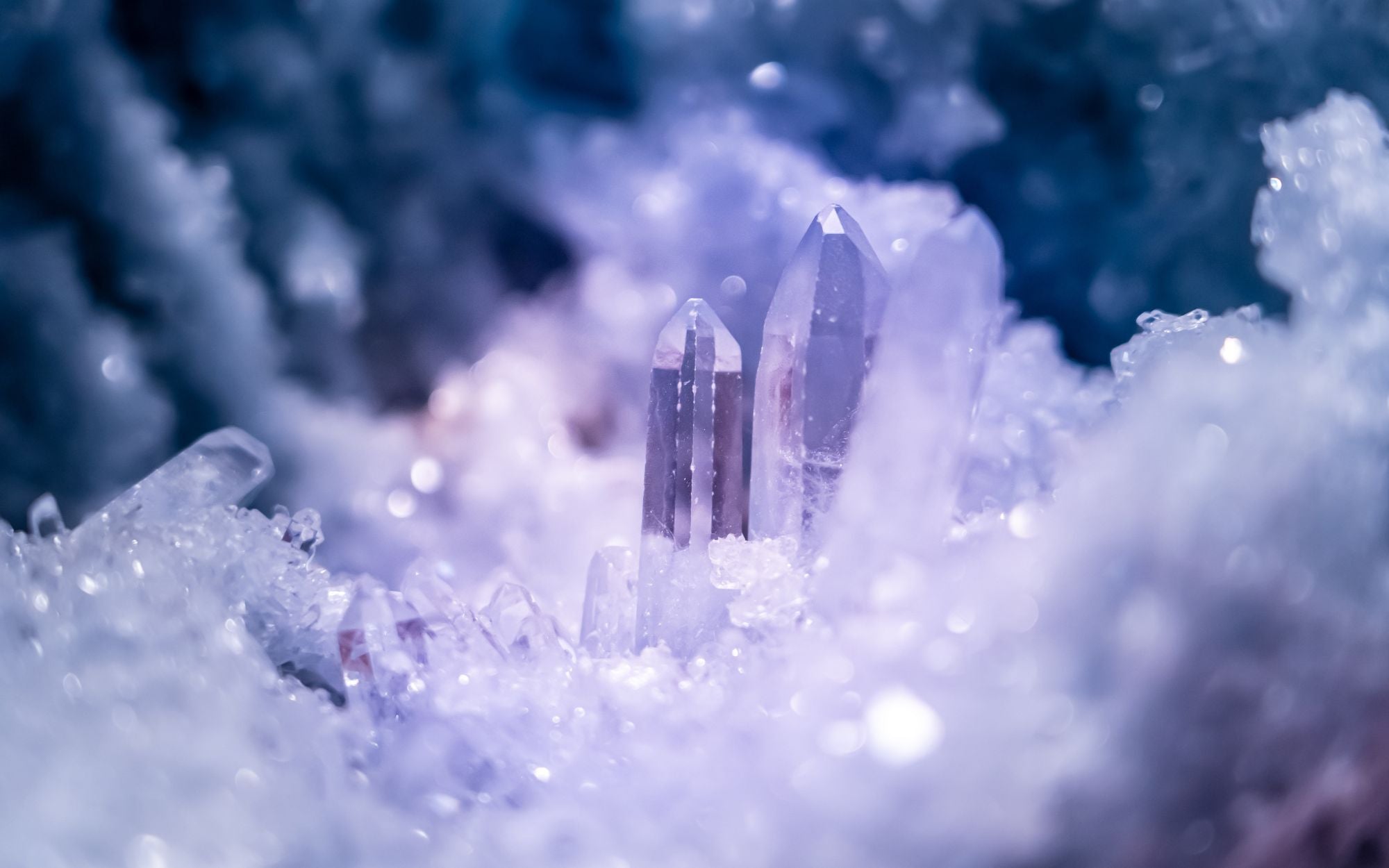 crystal colors and their meanings - purple crystals