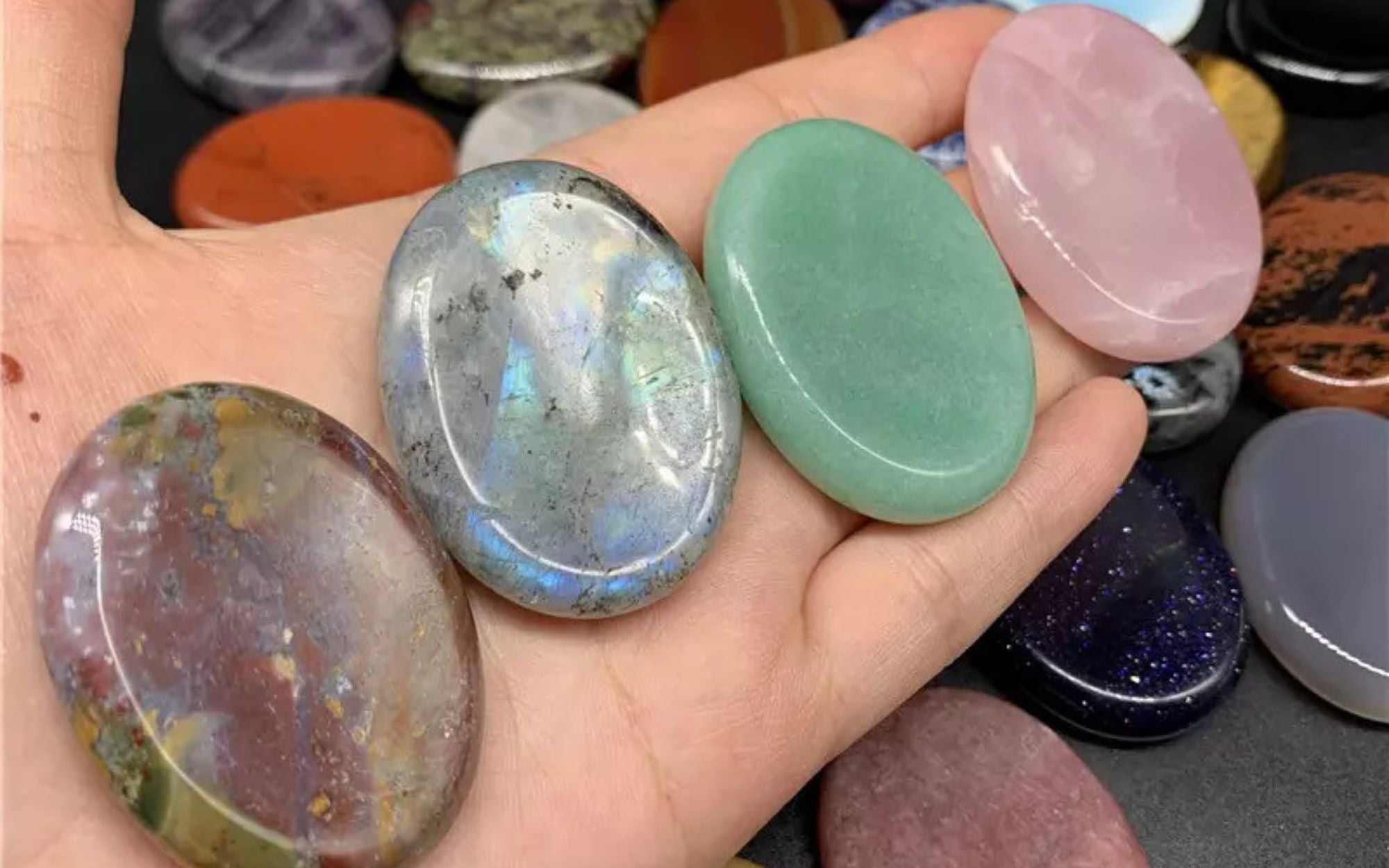 types of worry stones