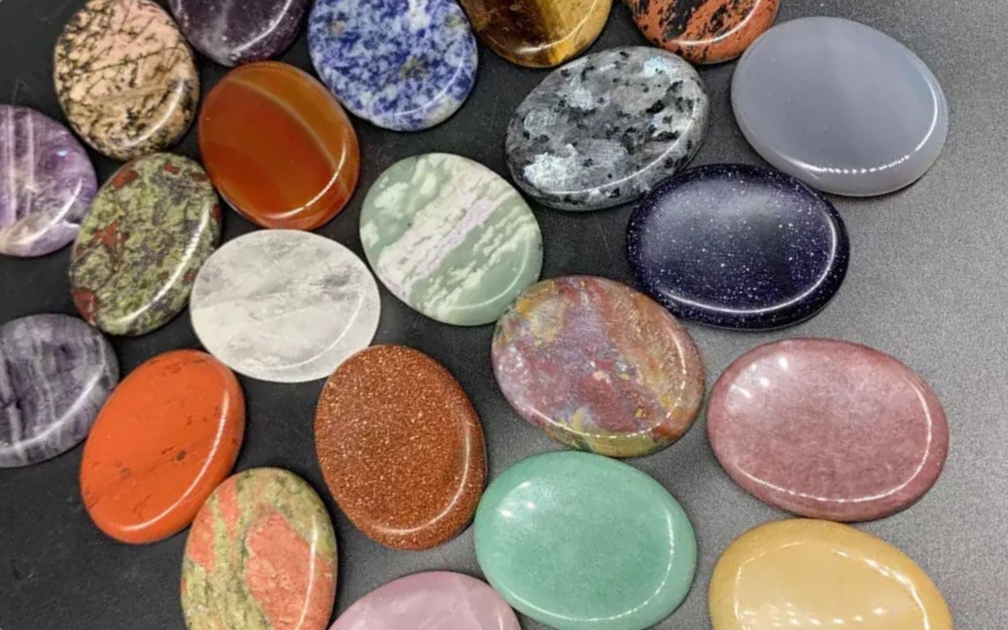 worry stone color meanings