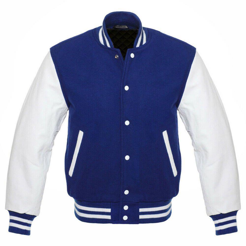 ROYAL BLUE VARSITY JACKET | BUY VARSITY LETTERMAN JACKET FREE SHIPPING