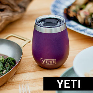 Yeti Rambler 10oz Wine Tumbler with Magslider Lid - Rescue Red