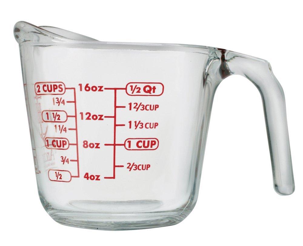 7 Piece Liquid Measuring Beaker Set