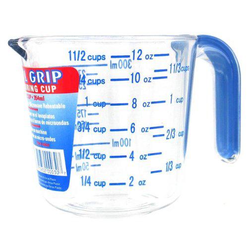 Anchor Hocking 55177AHG17 16 oz. Clear Glass Measuring Cup