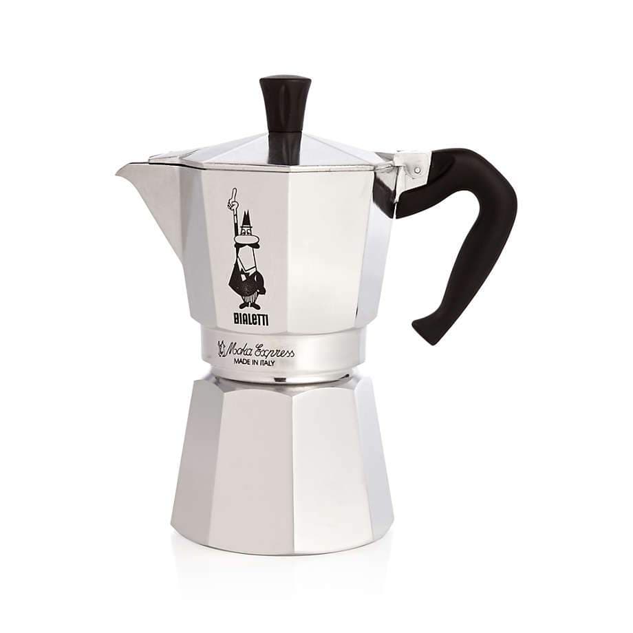 Bialetti Rainbow Italian Moka Espresso Stovetop Coffee Maker Pot 3 Cup –  Piazza Mercanti