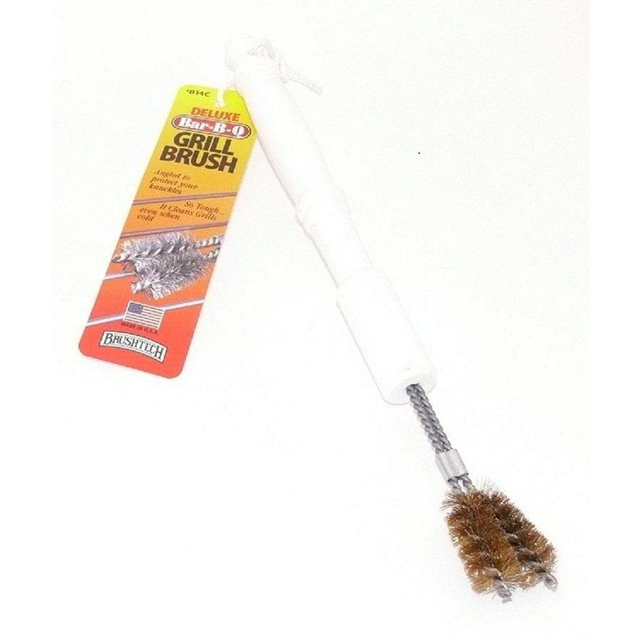 Dual Head Grill Brush with Scrub Pad - Mr. Bar-B-Q