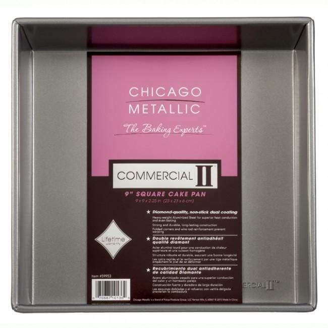 Chicago Metallic Nonstick Slice Solutions Brownie Pan