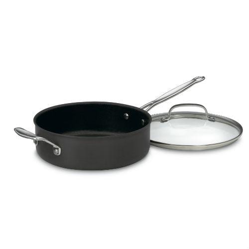 Cuisinart Chef's Classic Hard Anodized Nonstick Chili Pot with Cover 5-Quart