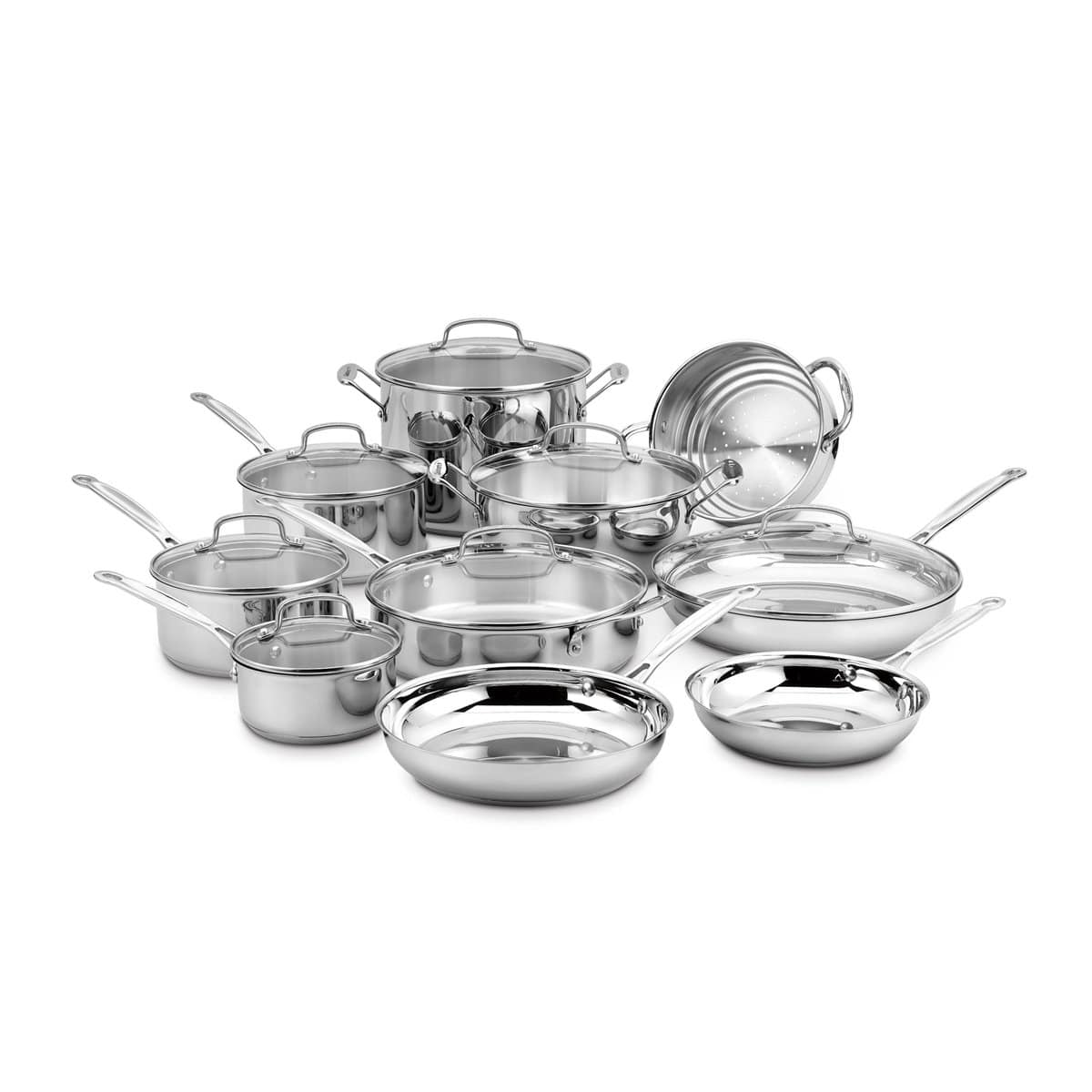 Cuisinart Chef's Classic Stainless Steel 1-Quart Open Pour Saucier