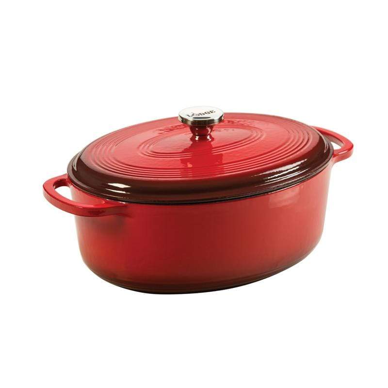 Lodge USA Enamel™ Cast Iron Dutch Oven, 7.5 qt.